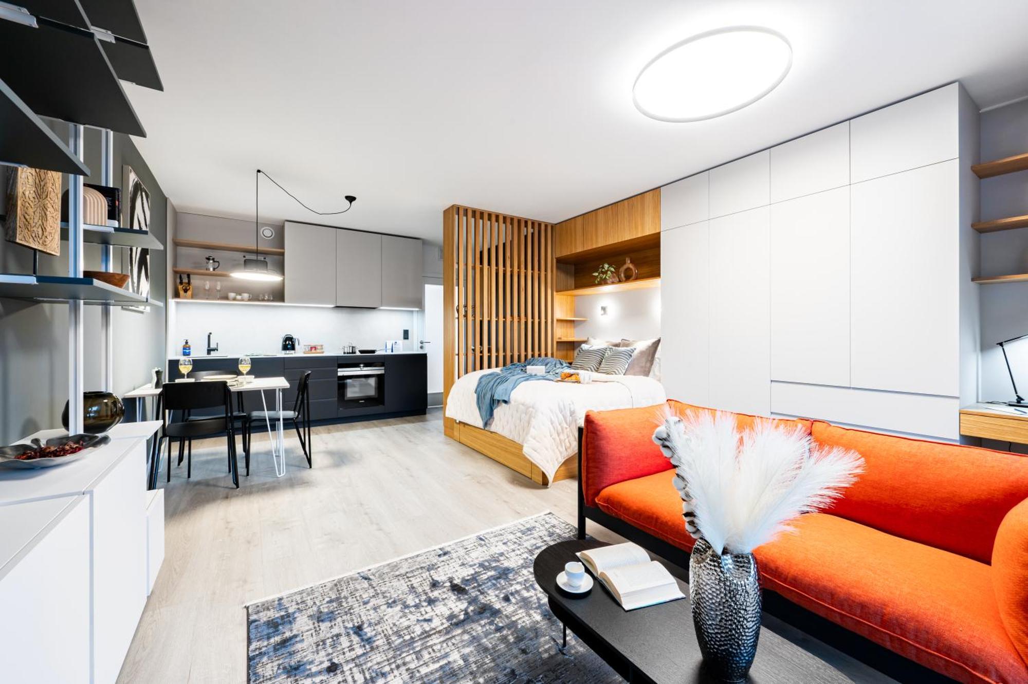 Prague Days - Studio - Terrace - Private Parking Екстер'єр фото